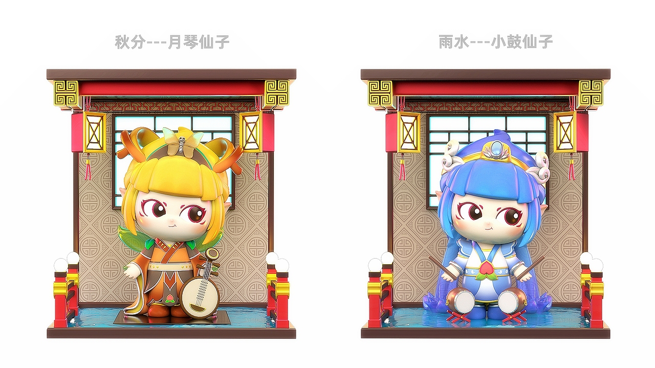 若梦浮生,桃之夭夭,娓娓道来---IP系列设计