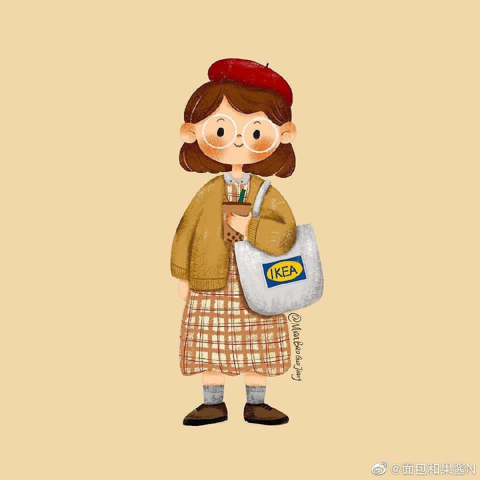 可爱姐妹团（图ZMjc1MzkyNDI4） - 商业插画 - 站酷设计师面包果酱lucky原创素材 - 站酷ZCOOL