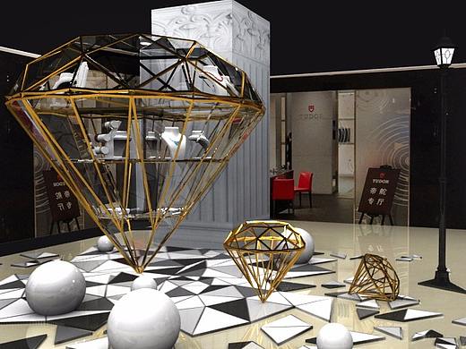 珠宝美陈（个人主页-ZMjU0MTMzODQ=） - 建筑/空间 - 站酷设计师wu蒙蒙原创素材 - 站酷ZCOOL