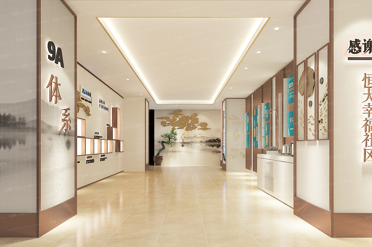 地产工法展示墙品牌墙企业展馆展厅设计（图ZMjI4NTEzNzgw） - 展陈设计 - 站酷设计师ZJ张小七原创素材 - 站酷ZCOOL