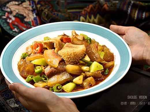 新疆菜菜谱摄影设计