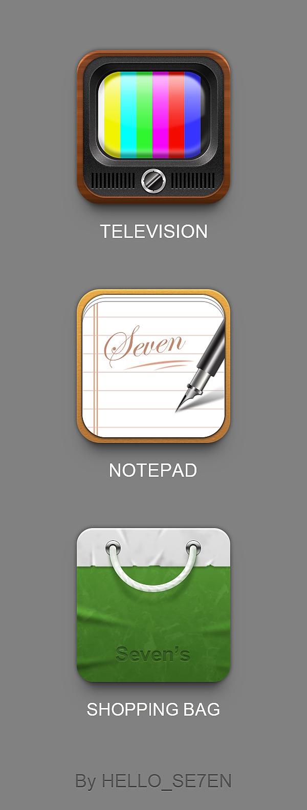 拟物化ICON（图ZMjcwMDIzNjg=） - 图标 - 站酷设计师王小唐同学原创素材 - 站酷ZCOOL