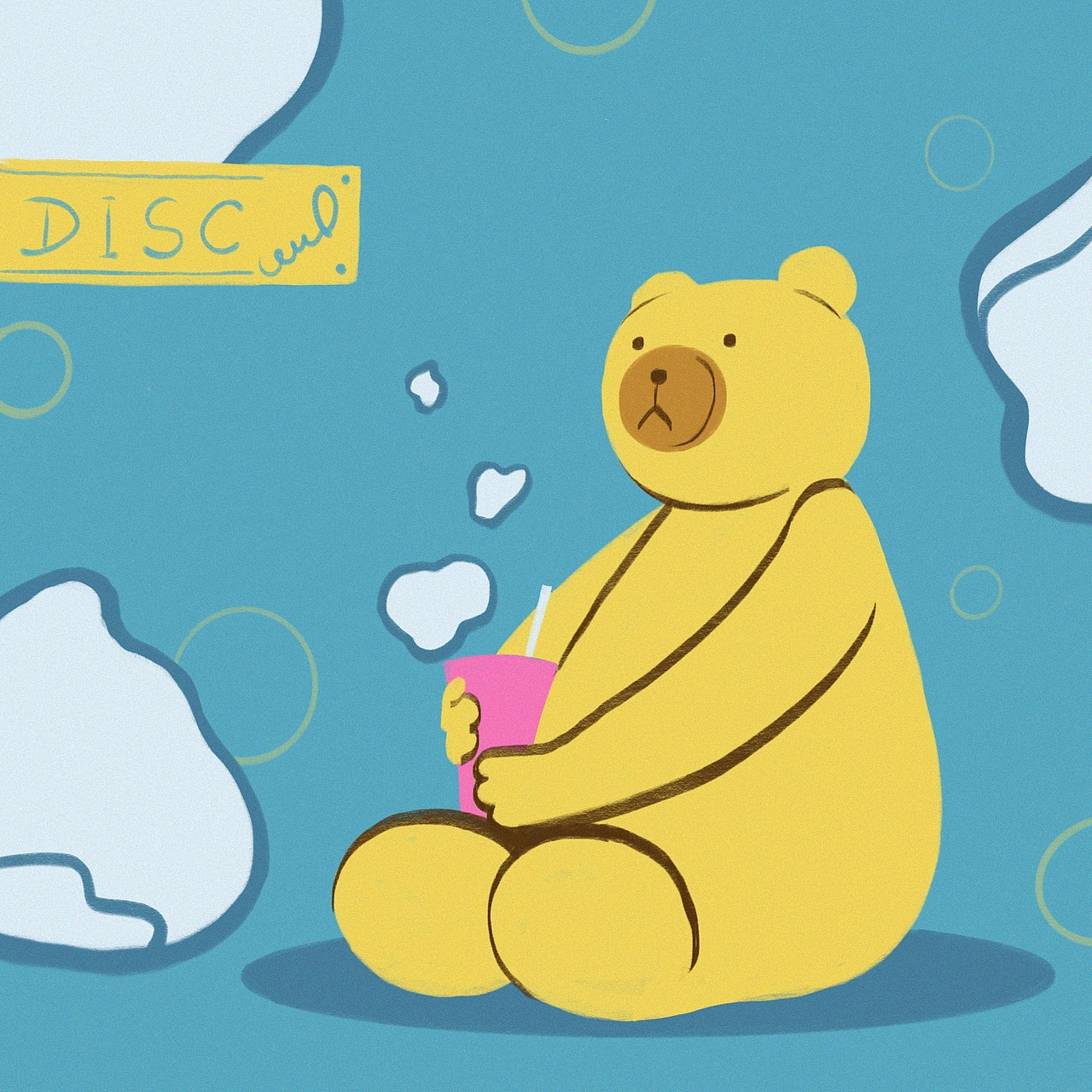 动物disc系列插画