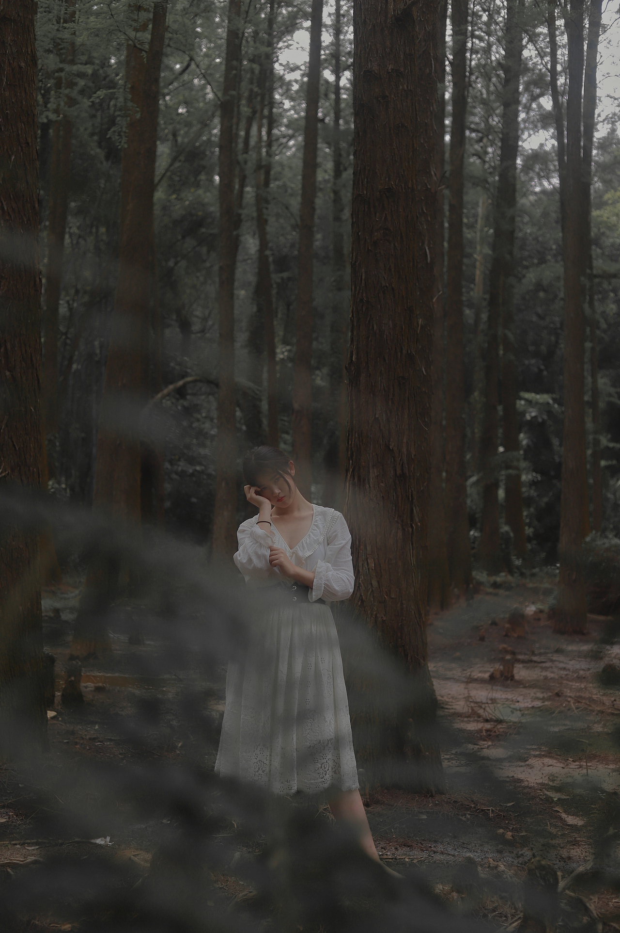 白衣林（圖ZMjQ2OTU4MzI0） - 人像攝影 - 站酷設計師川楓鈴木原創(chuàng)素材 - 站酷ZCOOL