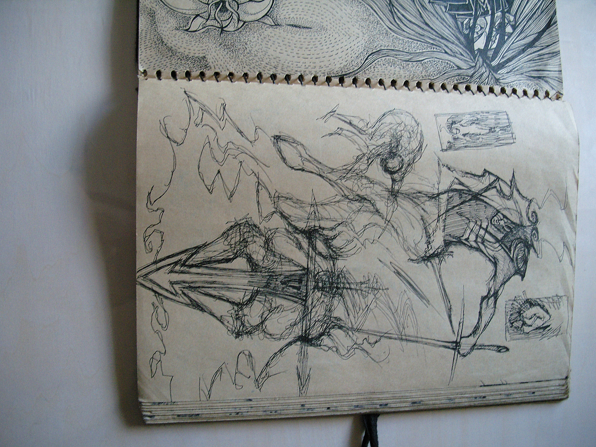 简单的一支黑笔+一本子带来的乐趣！（图ZNjkxNDgyMA==） - 创作习作 - 站酷设计师jjiifeng海原创素材 - 站酷ZCOOL