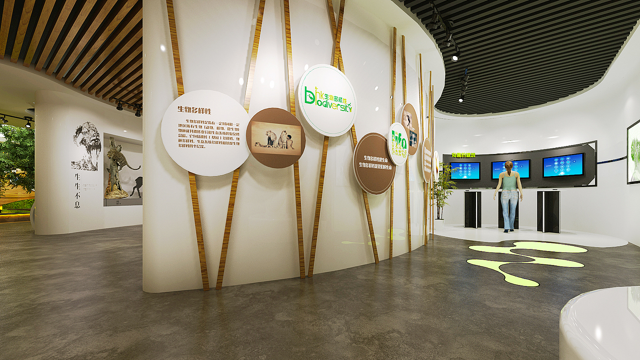柒年设计|展示空间设计【九宫山自然资源博物馆】