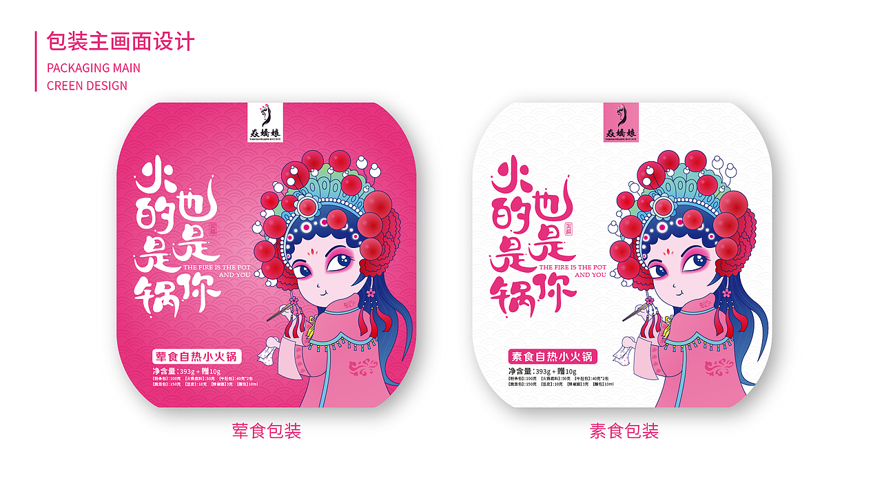 焱娇娘自热小火锅包装设计（图ZMjA0Nzc3MjA0） - 包装 - 站酷设计师馨子研社原创素材 - 站酷ZCOOL