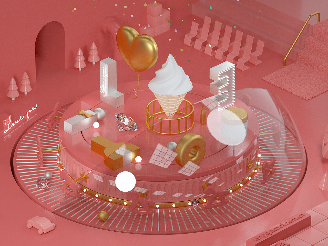 I LOVE YOU（图ZMTE1Mjc2MTI0） - 场景 - 站酷设计师唐尼_唐尼原创素材 - 站酷ZCOOL