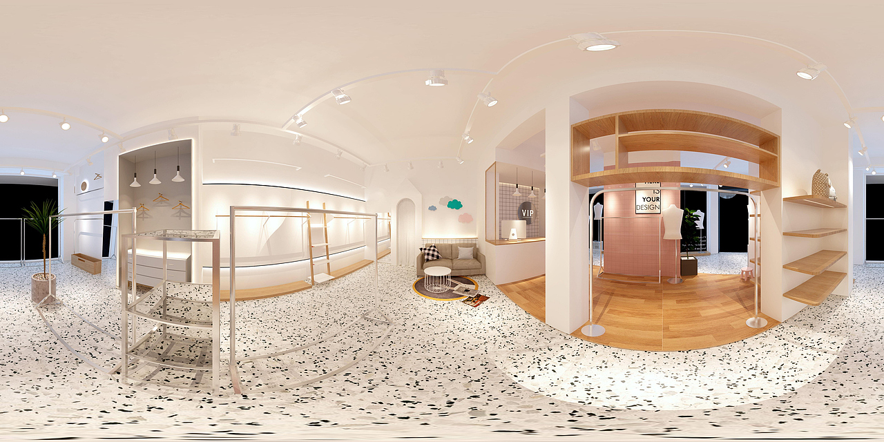 童装店全景图片