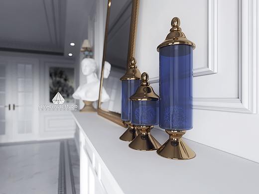 法式客餐厅，卧室