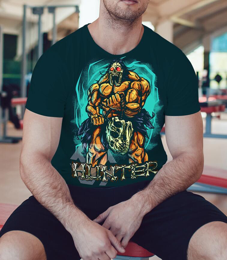 【服装插画】The hunter is hungry猎人饿了（图ZMzMwMjExMDg0） - 商业插画 - 站酷设计师MUNITION原创素材 - 站酷ZCOOL