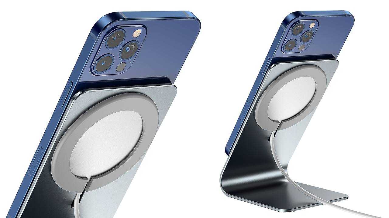 iPhone手机支架渲染