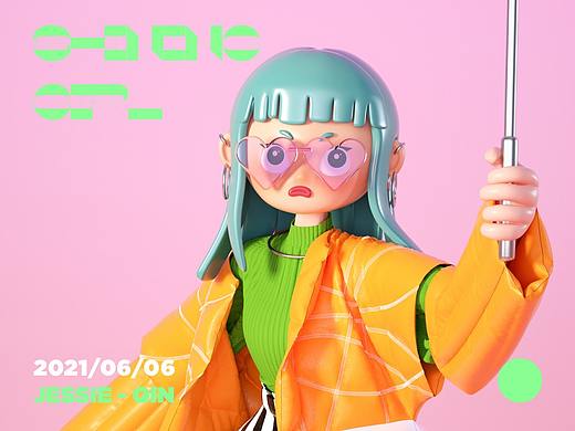 SHINING GIRL - NANNAN，3D人物建模