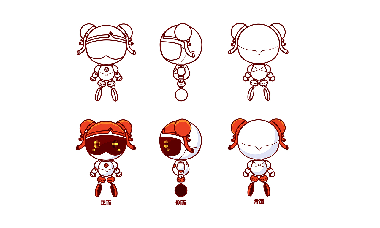 《吒吒》三视图