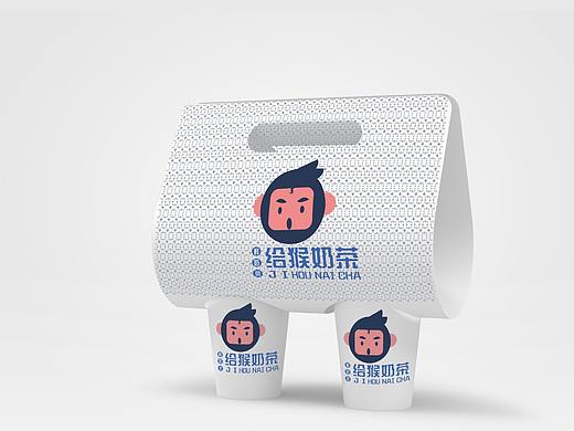 自创奶茶品牌vi长条（个人主页-ZNTE5NjU5NDQ=） - 品牌 - 站酷设计师傻卢呀原创素材 - 站酷ZCOOL