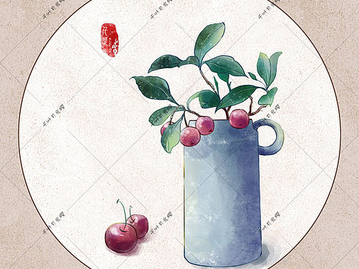 水墨小实物板绘练习（个人主页-ZNTcyMzg3NDA=） - 创作习作 - 站酷设计师千叶月光樱原创素材 - 站酷ZCOOL