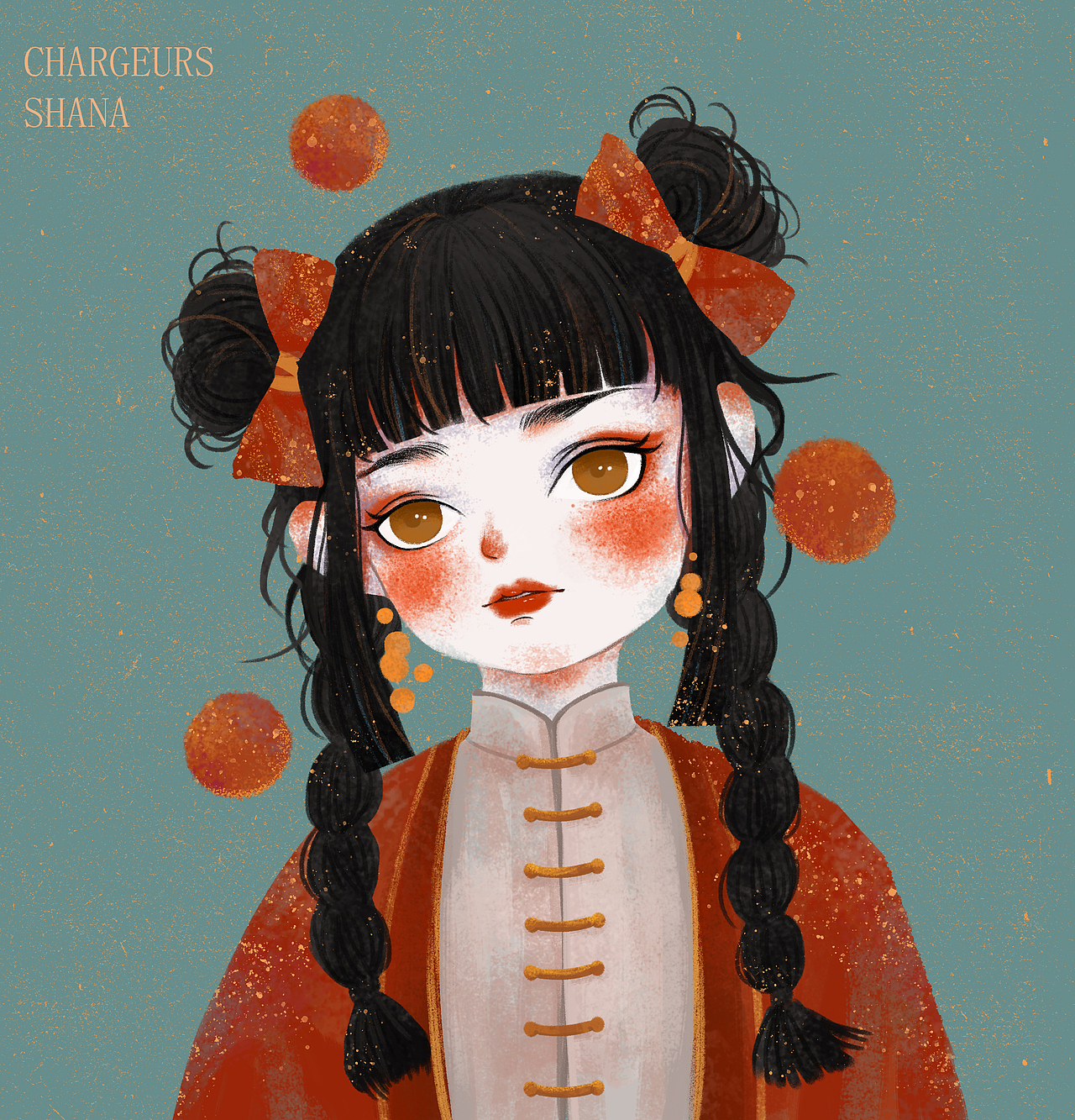 近期给大伙的大头（图ZMTk0MDcwMzI4） - 商业插画 - 站酷设计师Chargeurs原创素材 - 站酷ZCOOL