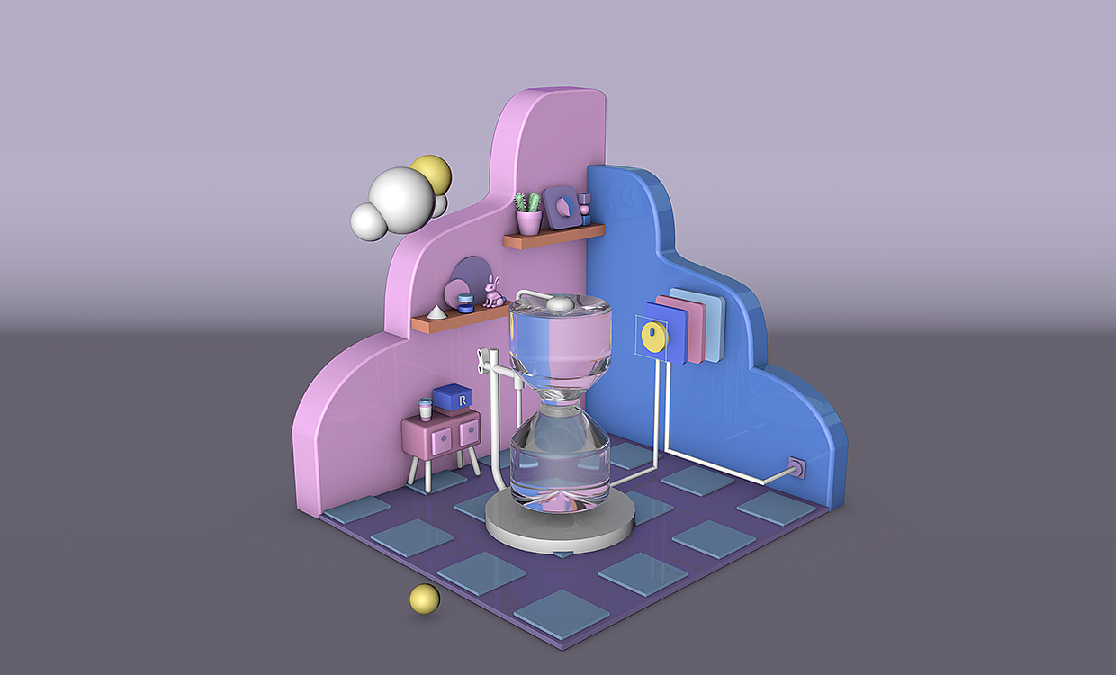 c4d练习作品展示