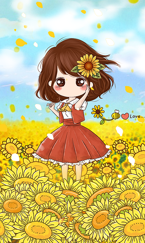 小薇向日葵的微笑