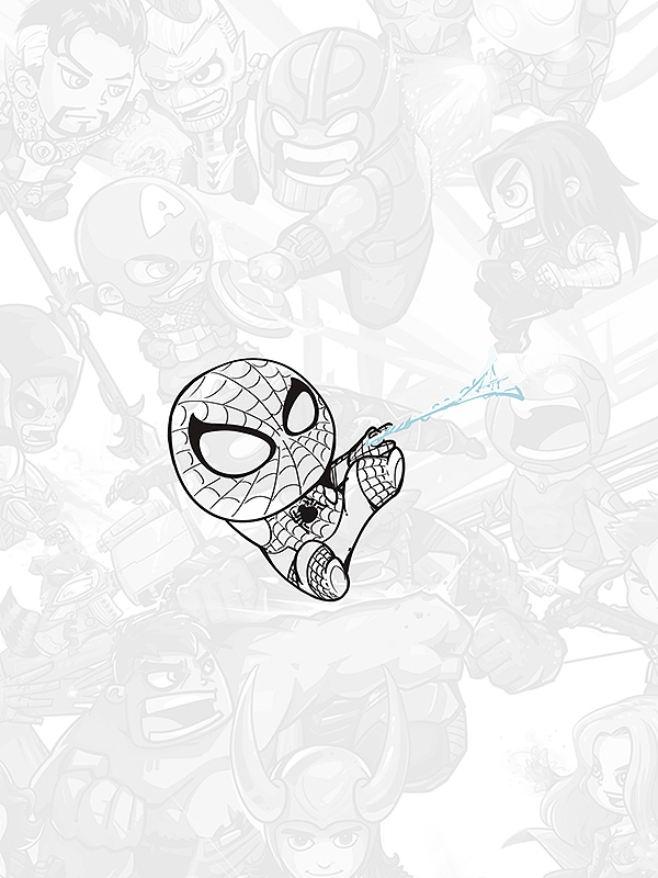 《复仇者联盟：无限战争》 系列二（图ZMTE0MTA5OTky） - 商业插画 - 站酷设计师GORGEOUS_高三欠原创素材 - 站酷ZCOOL