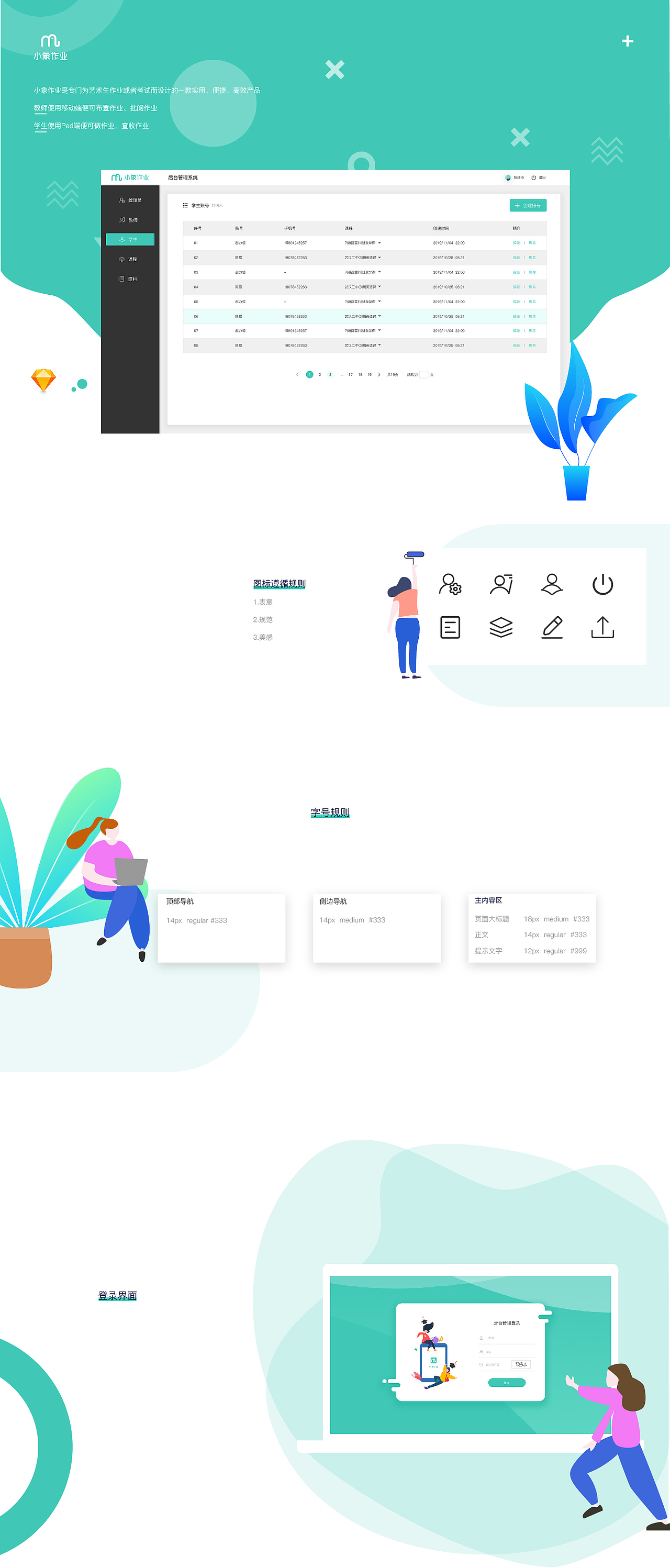 后台管理（图ZMTg1Njg4Mjg0） - 其他UI - 站酷设计师扬扬儿原创素材 - 站酷ZCOOL