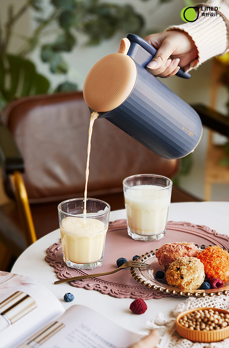 青柠设计联合欧美特为小熊倾力打造豆浆机原创设计！（图ZMjQ1MTc4NDI0） - 电子产品 - 站酷设计师青柠工业设计原创素材 - 站酷ZCOOL
