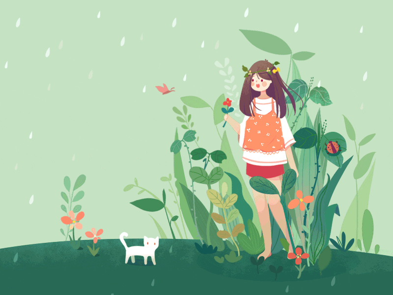 qq 空间配图~（图ZNzQ2MTQ4MTY=） - 商业插画 - 站酷设计师牛小美milk原创素材 - 站酷ZCOOL