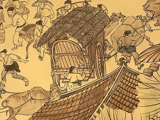 墙绘 清明上河图