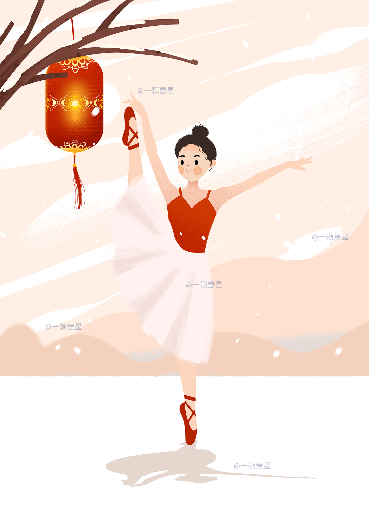 芭蕾舞女孩㊗️大家新春快乐,健康平安✨