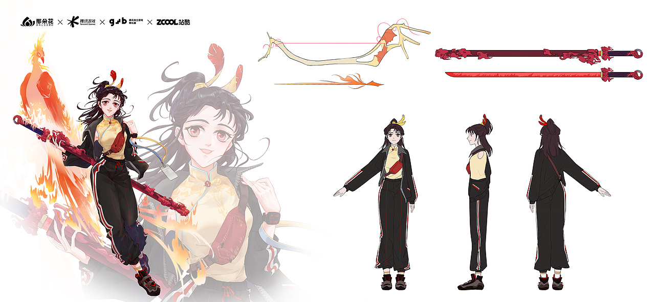 [立潮头 萃国风] 角色设计---丁果果（图ZMjc3OTg3NDcy） - IP形象 - 站酷设计师青红紫绿原创素材 - 站酷ZCOOL