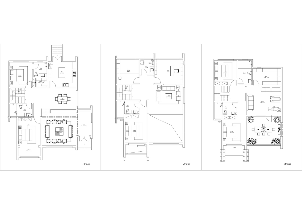 唐山唐新中式别墅（图ZMTIxOTQ3Nzky） - 家装设计 - 站酷设计师赵芳节空间设计原创素材 - 站酷ZCOOL