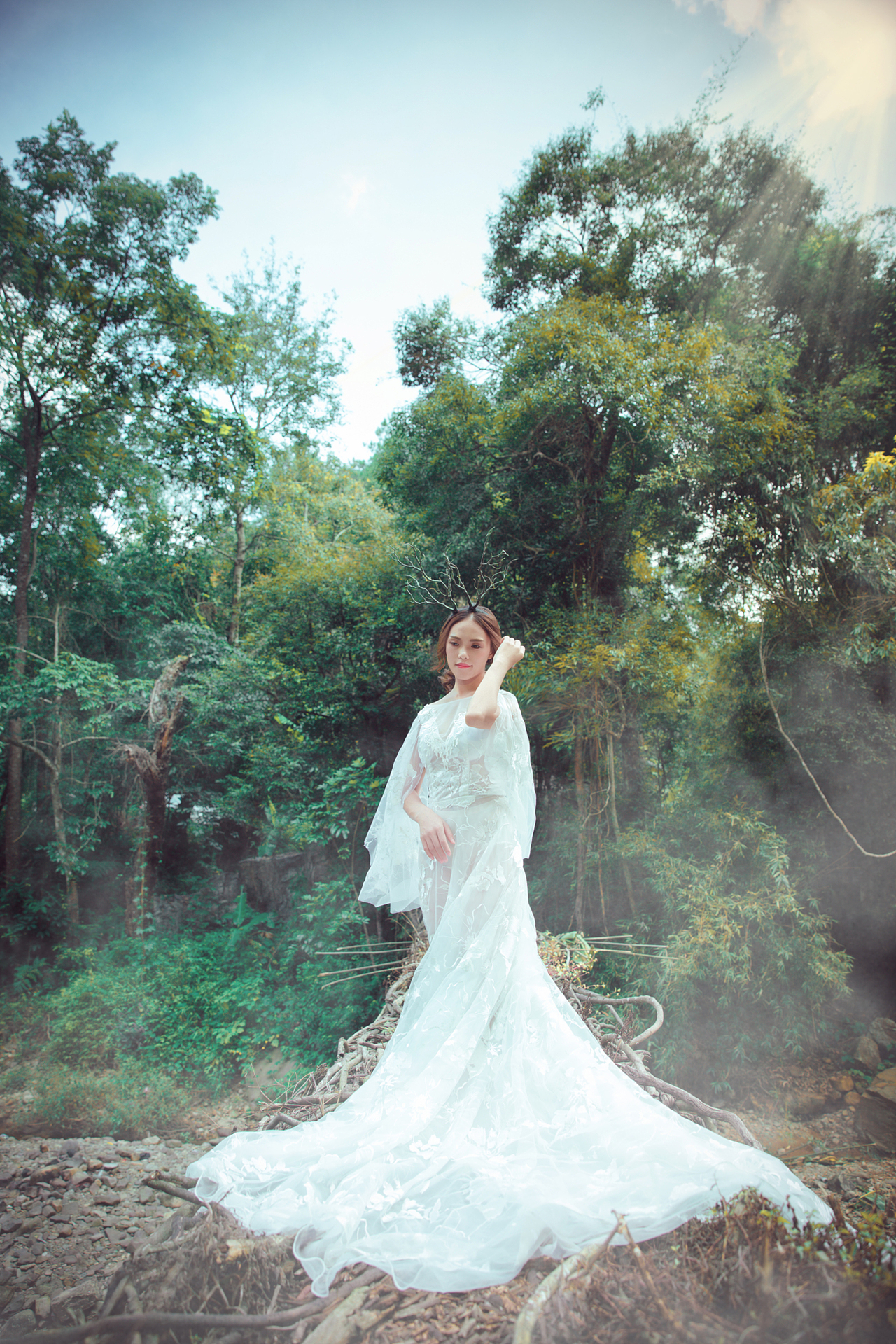 森系外景个人写真