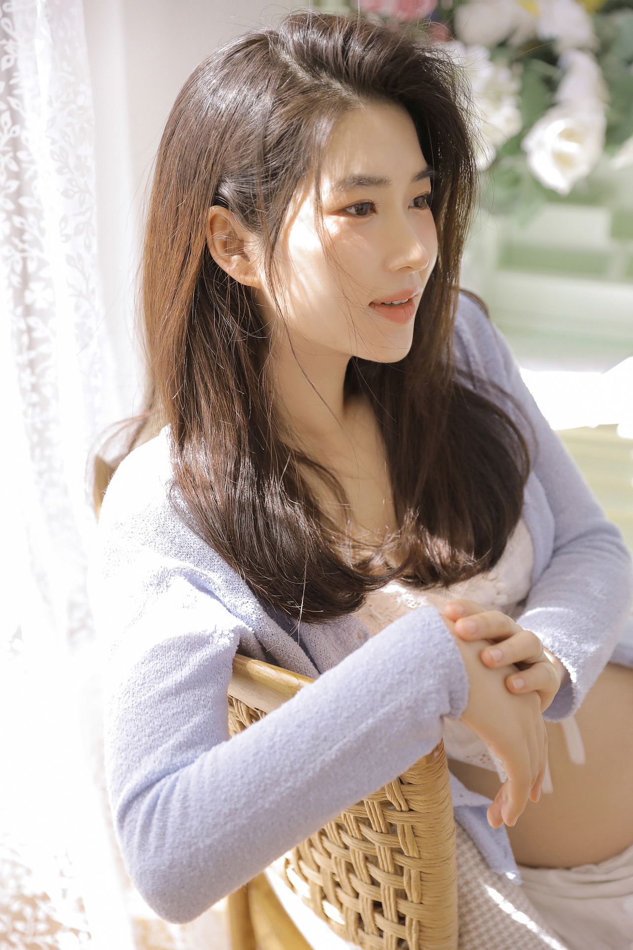 孕妇照合作样片修图