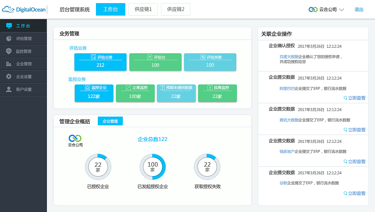 后台-大数据管理系统