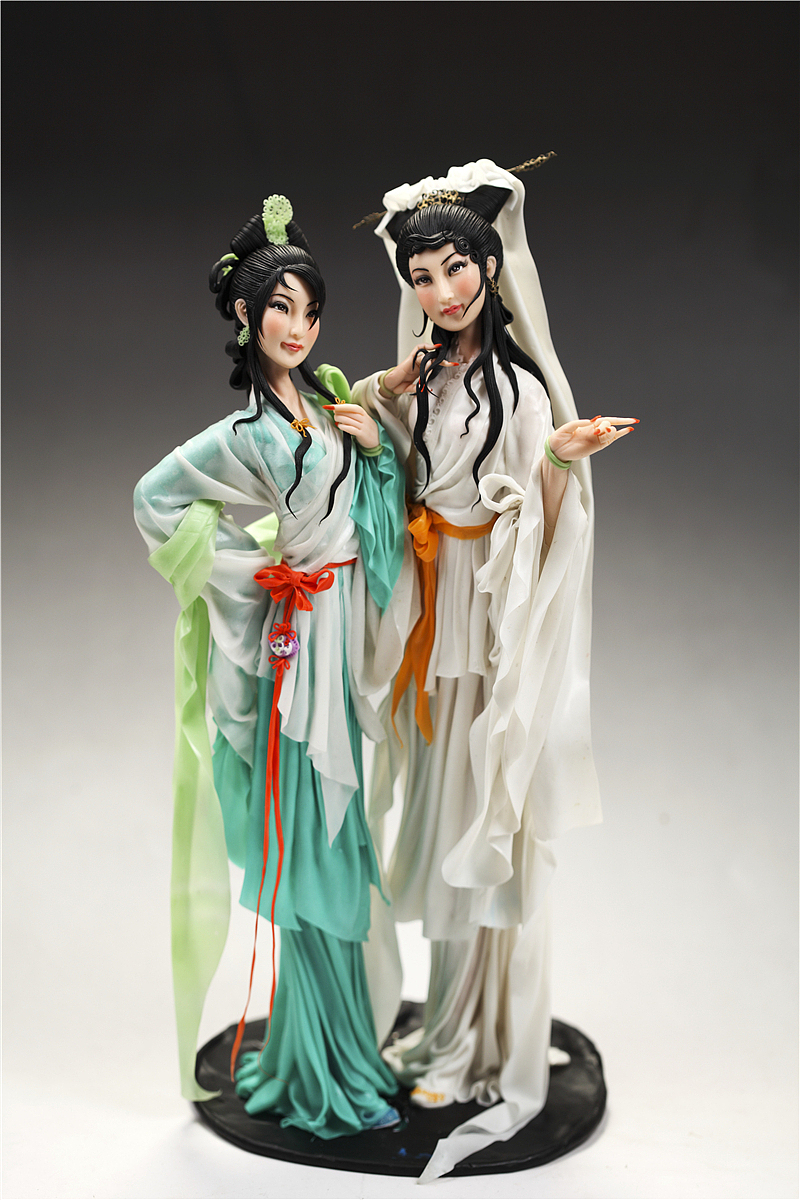 美食美图之——大白小青（面人也可以姐妹情深）（图ZMjc2MzEwOTI=） - 手办/模玩 - 站酷设计师糖王周毅原创素材 - 站酷ZCOOL