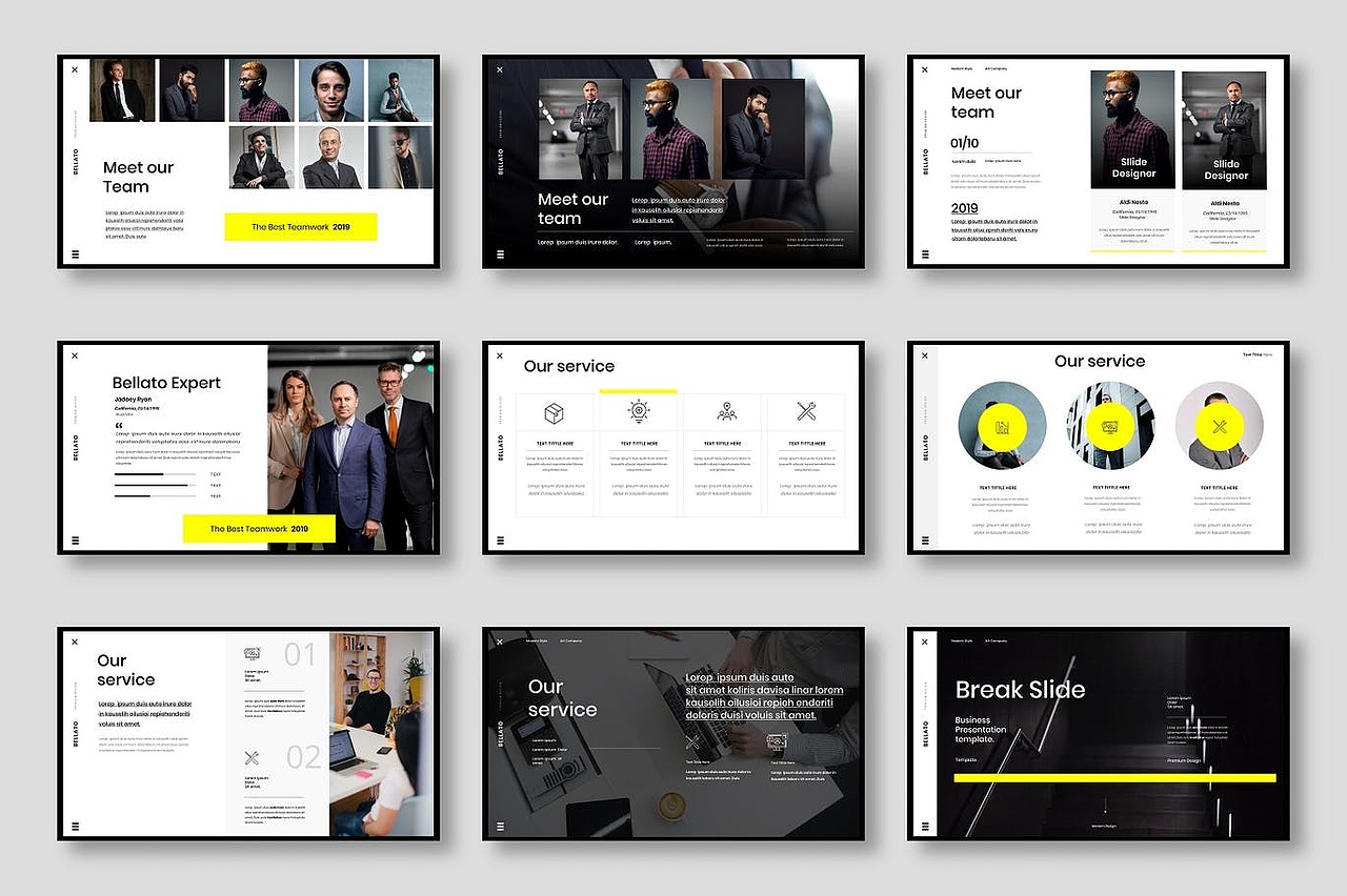 高端商业商务Powerpoint设计（图ZMjY3NDQxMzg0） - PPT/Keynote - 站酷设计师RoblesTegan原创素材 - 站酷ZCOOL