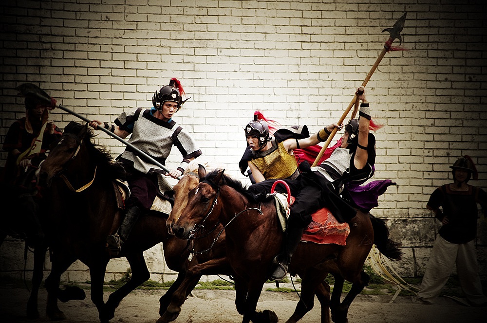 锦绣中华马战实景表演《金戈王朝》