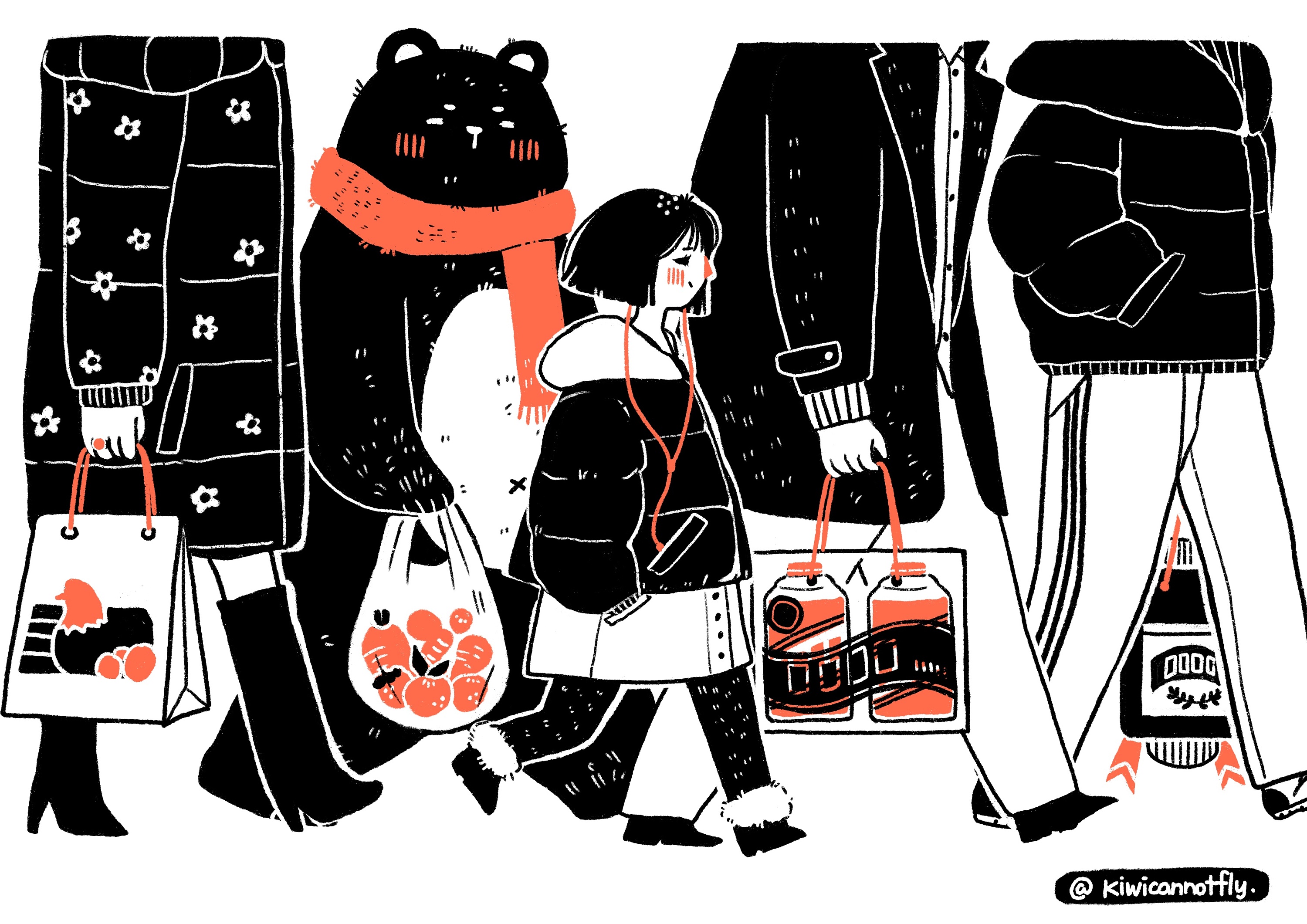 2019.1单色插图合集