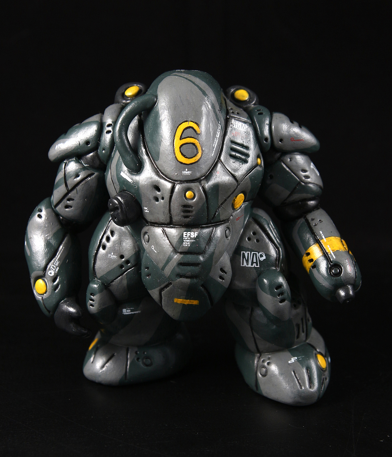 我的软陶机甲6号