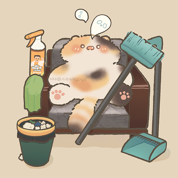 让我看看谁还没有吸猫！～（图ZMzI4OTExNDA4） - 商业插画 - 站酷设计师milkyaaa原创素材 - 站酷ZCOOL