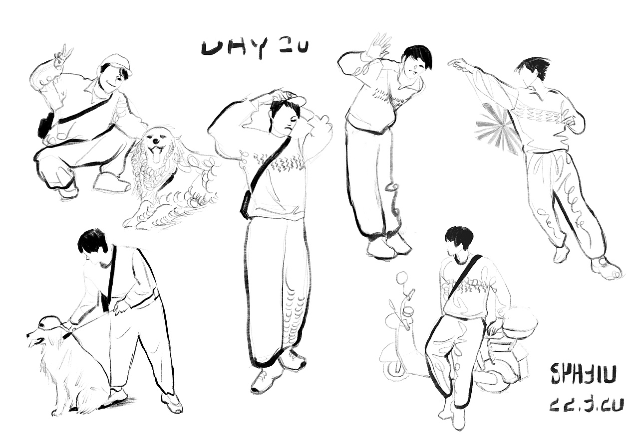 #速寫60天挑戰(zhàn)賽# @速寫班長 day20（圖ZMjkzNDUzMTU2） - 創(chuàng)作習(xí)作 - 站酷設(shè)計(jì)師spa_310原創(chuàng)素材 - 站酷ZCOOL