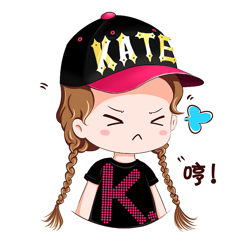 K.Tsui 徐子珊--20180619生日Q版表情包（图ZMTIxMzE5Njk2） - 创作习作 - 站酷设计师Kaya瑶瑶原创素材 - 站酷ZCOOL
