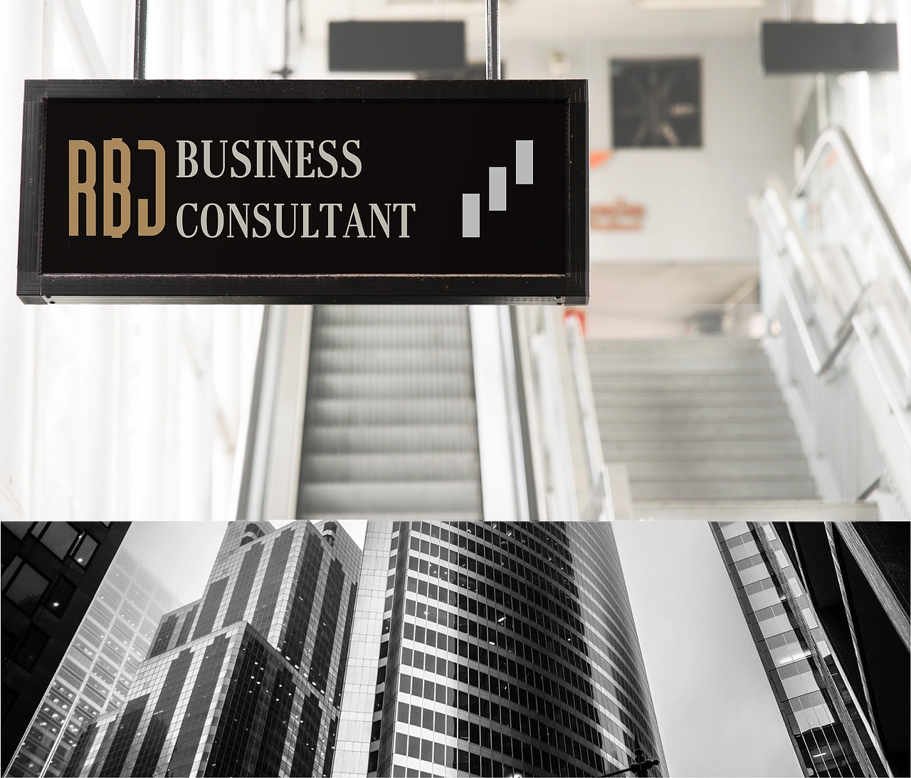 古典黑金类高端英文金融LOGO-品牌设计