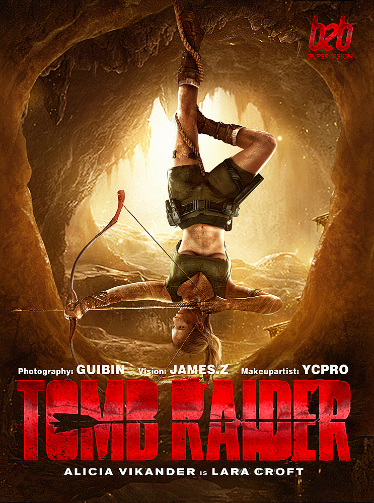 《古墓丽影 - 源起之战》海报