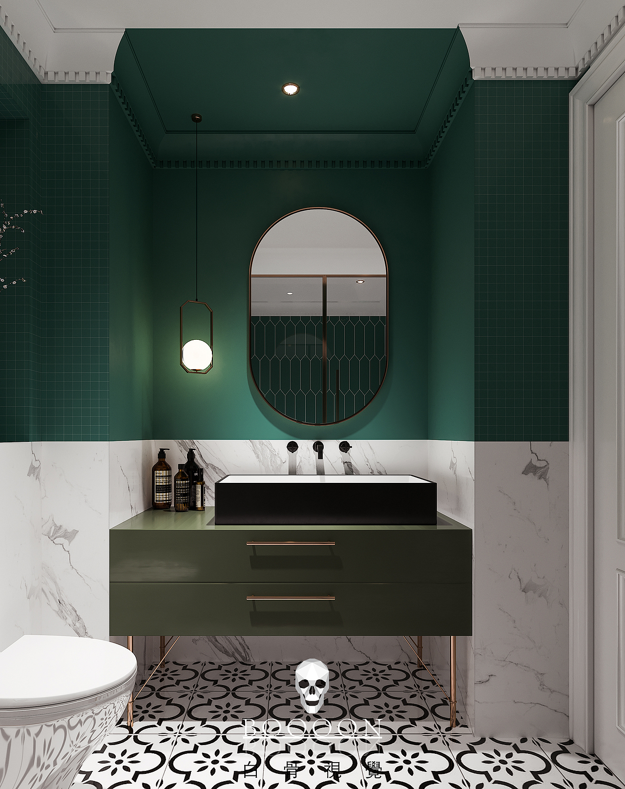 【白骨视觉】复古轻奢（图ZMTY0NjU2NTgw） - 家装设计 - 站酷设计师白骨视觉原创素材 - 站酷ZCOOL