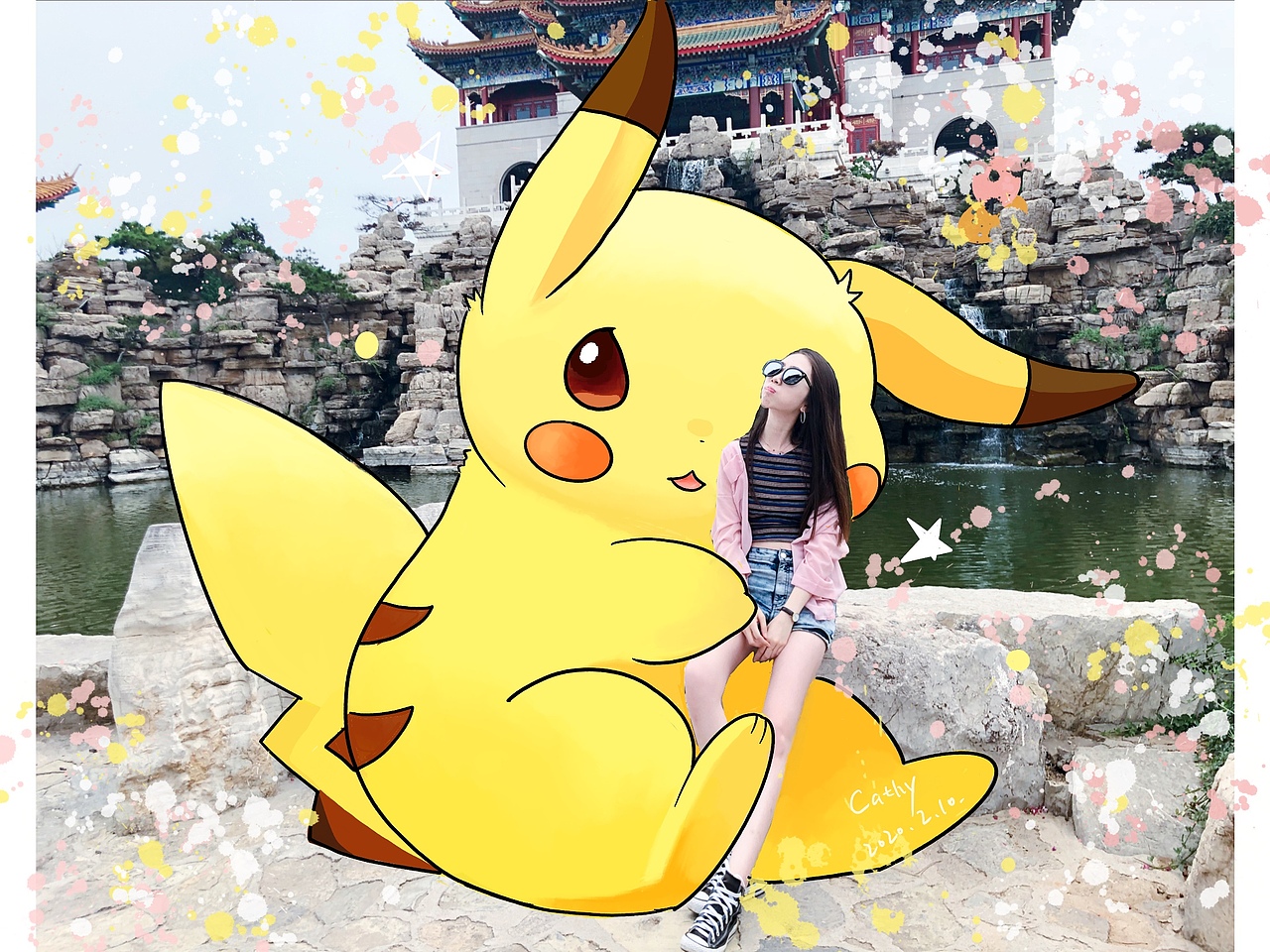 procreate手绘皮卡丘