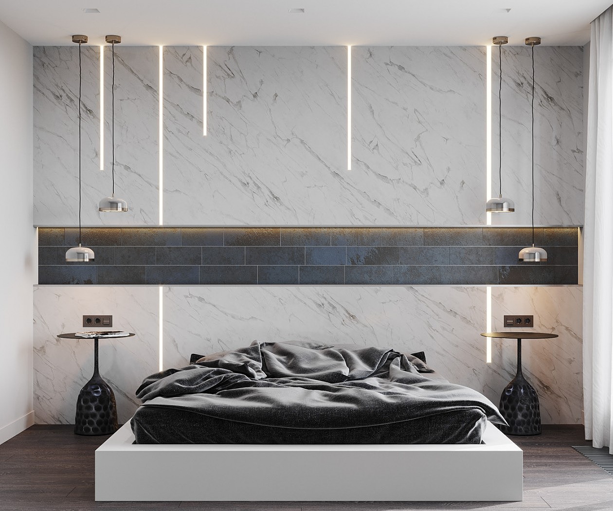 高级灰色系空间设计,既干净又敞亮