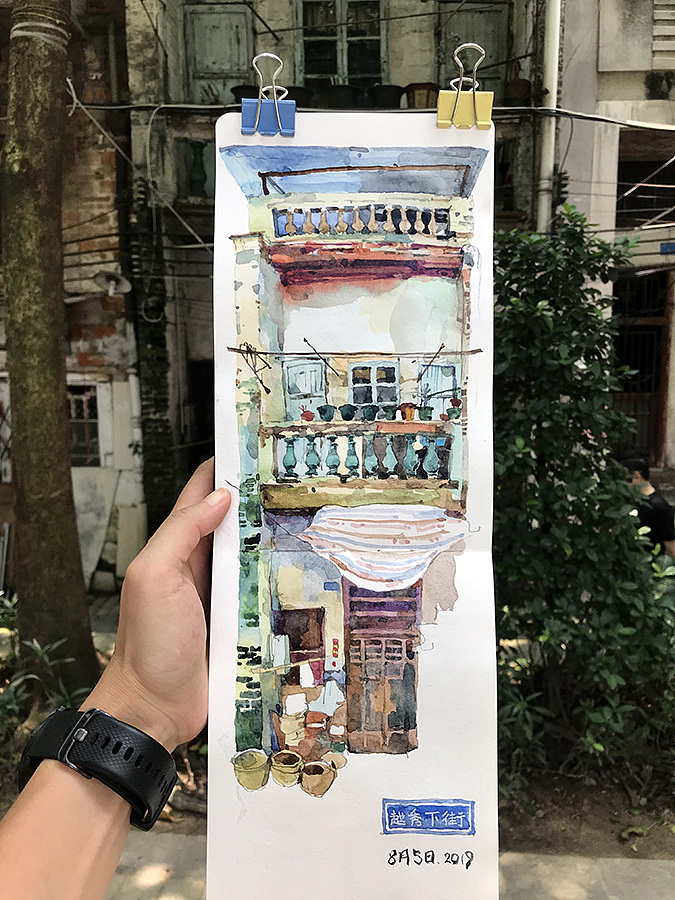 总结2019下半年在广州画的速写（图ZMTkxMjAyNzI0） - 绘画 - 站酷设计师Hosanna_914原创素材 - 站酷ZCOOL