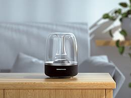 C4D产品渲染-哈曼卡顿音响