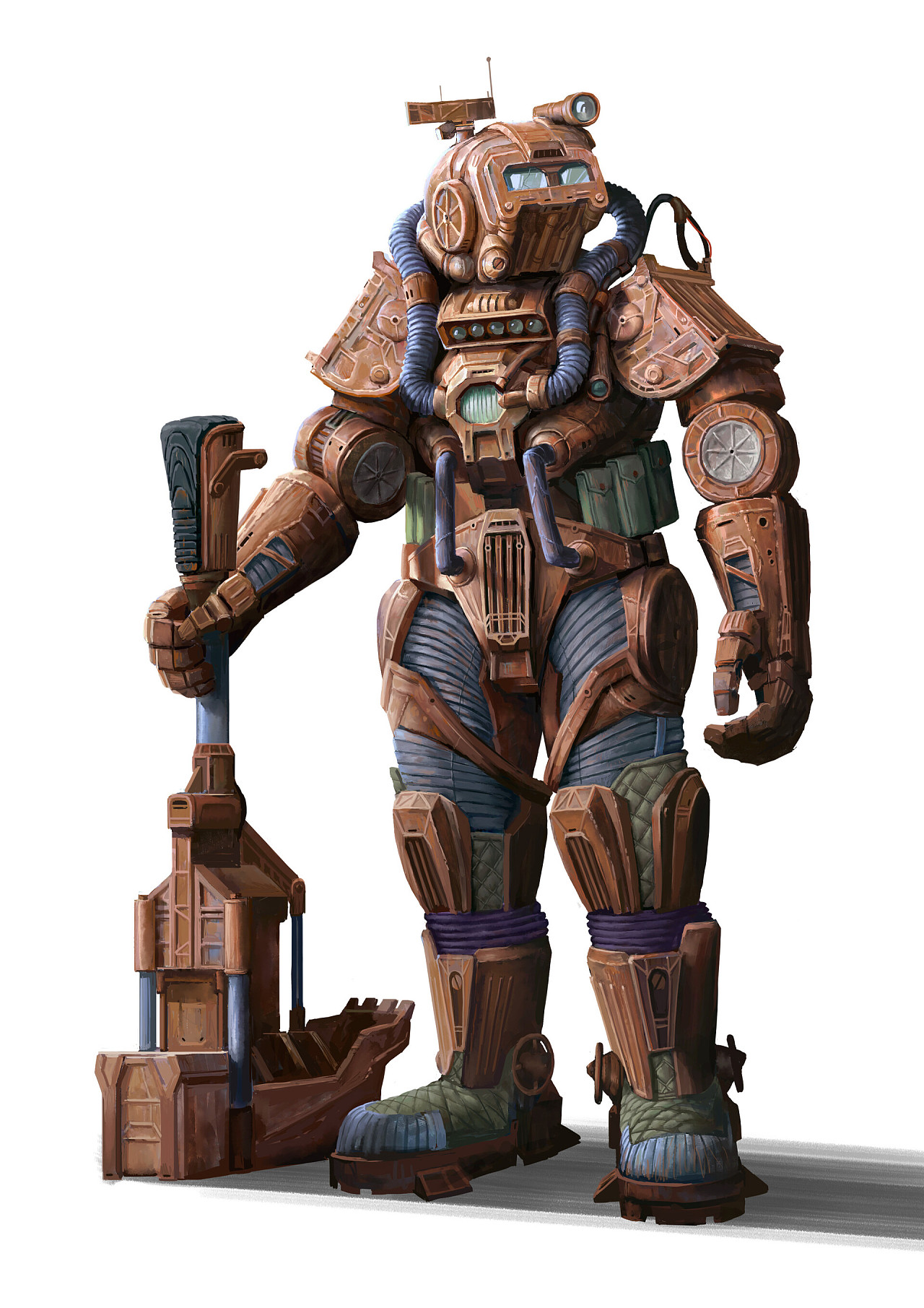 个人ip-废土角色概念设计